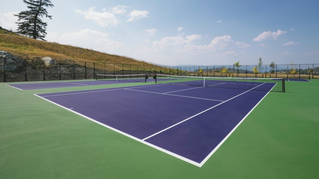 Okanagan Tennis Court Resurfacing