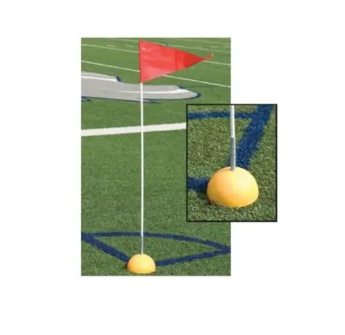 Temporary Flag System Indoor/Outdoor Portable Corner Flags - Tomko Sports Systems Systems